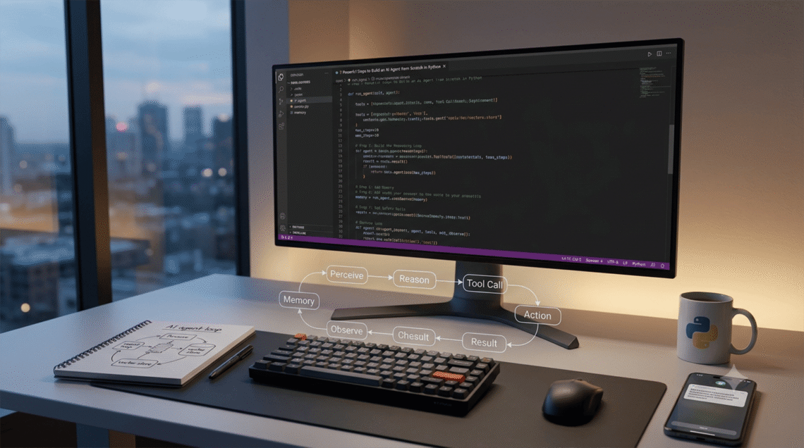 build an AI agent in 7 steps