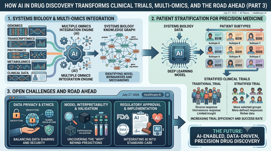 AI in Drug Discovery Is Critically Transforming Clinical Trials, Multi-Omics, and the Road Ahead