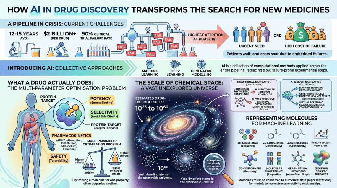 How AI in Drug Discovery Transforms the Search for New Medicines