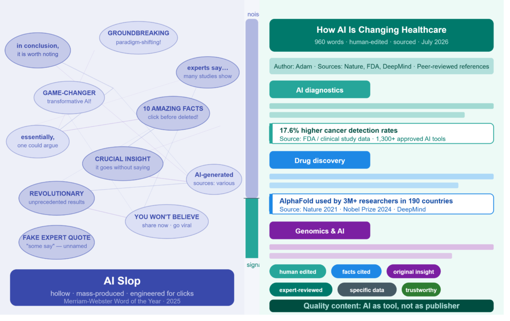 AI Slop Is Eating the Internet. Here Is What We Can Do About It. 1 ai slop hero v2