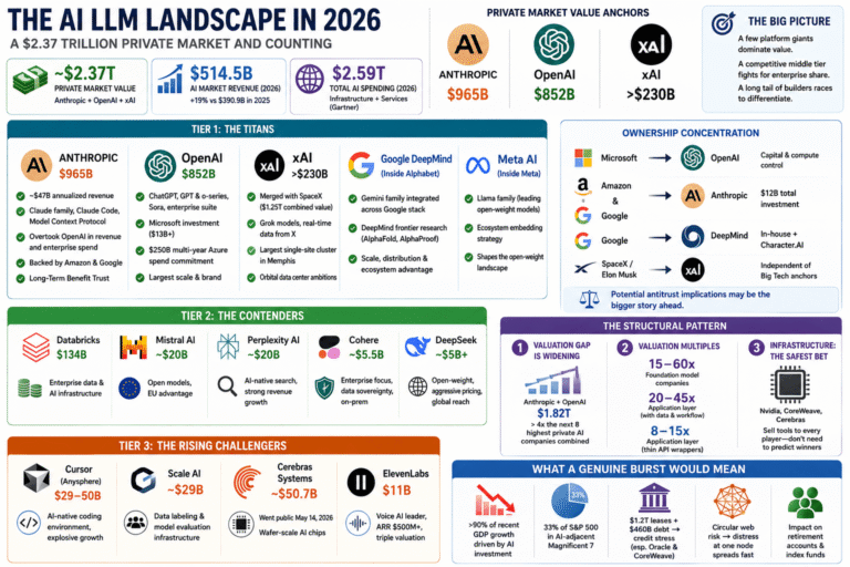 The Powerful AI LLM Landscape 2026: Mapping the Titans, Contenders, and Rising Challengers