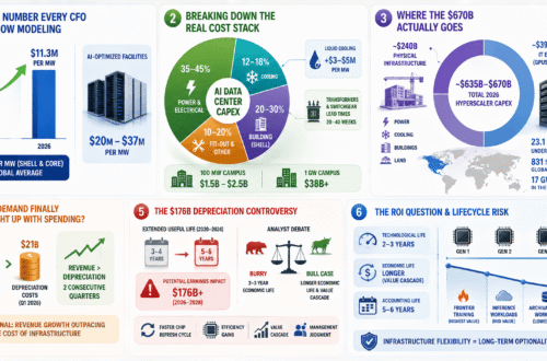 The Critical Economics of AI Data Centers: A Breakdown of Cost, ROI, and Lifecycle Risk 4 AI data center economics combines rising construction costs, power and cooling infrastructure