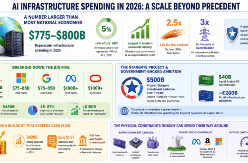 The Staggering $775 Billion AI Infrastructure Spending Race: Where All the Money Is Actually Going 5 AI infrastructure spending
