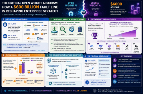 The Critical Open Weight AI Schism: Part 1, How a $600 Billion Fault Line Is Reshaping Enterprise Strategy 4 Comparison of open weight AI and closed AI models
