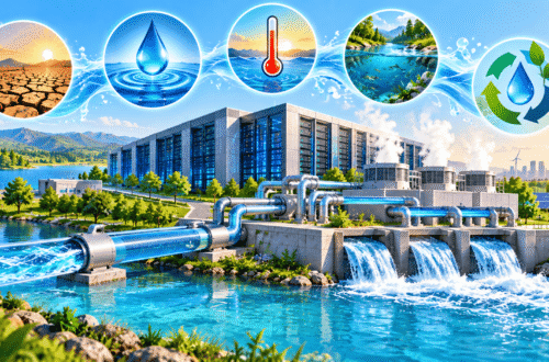 Data center water usage