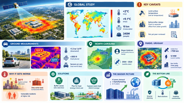 The Alarming Data Heat Island Now Warming Cities Worldwide